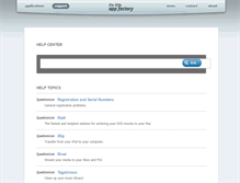 Tablet Screenshot of help.thelittleappfactory.com